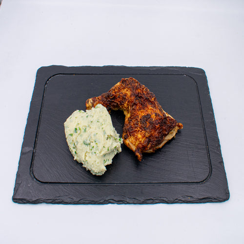 MUSLO DE POLLO CON GUARNICIÓN