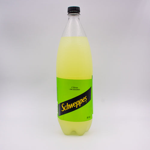 Schweppes citrus 1.5L  sin azúcar
