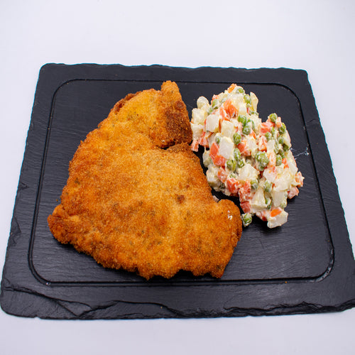 MILANESA CON GUARNICIÓN