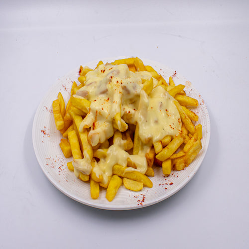 PAPAS CON SALSA CHAMPI