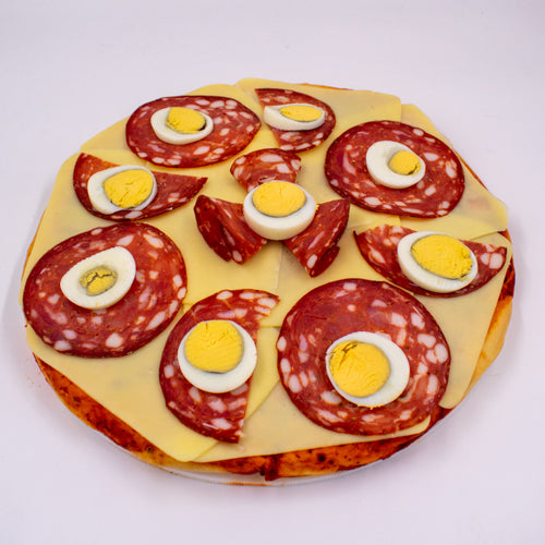 Muzzarella + dos toppings